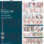 King Air 100 Briefing Card